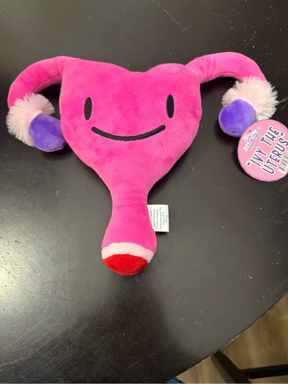 Attatoys Uterus Plush Ivy the Uterus Hysterectomy After Surgery Pal Gag Novelty